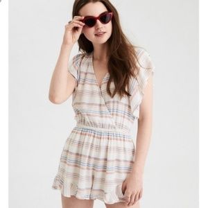 Amercan Eagle Striped Romper